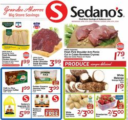 Catalogue Sedano's from 04/10/2024