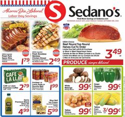 Catalogue Sedano's from 08/28/2024