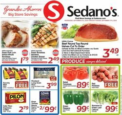 Catalogue Sedano's from 09/11/2024