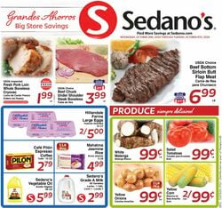 Catalogue Sedano's from 10/02/2024