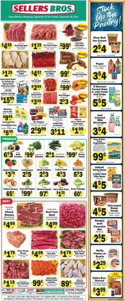 Catalogue Sellers Bros. from 09/20/2023