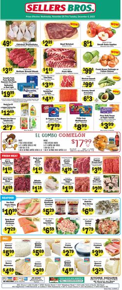 Catalogue Sellers Bros. from 11/29/2023