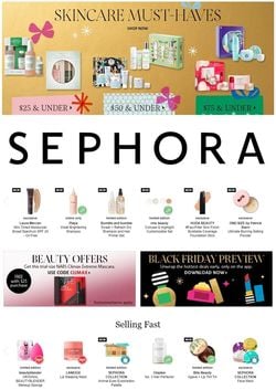 Current weekly ad Sephora