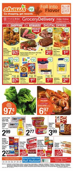 Current weekly ad Shaw’s