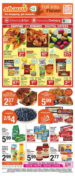 Current weekly ad Shaw’s