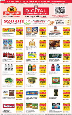 Catalogue ShopRite from 08/28/2025