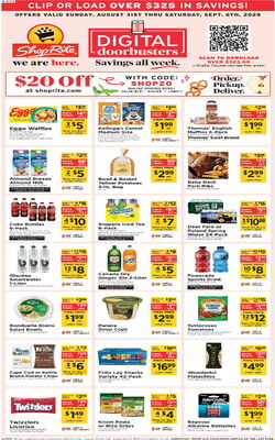 Catalogue ShopRite from 08/28/2025