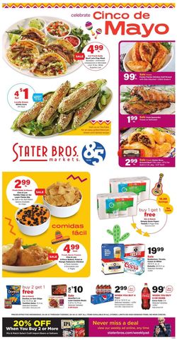 Catalogue Stater Bros. from 04/28/2021