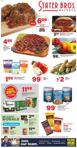 Current weekly ad Stater Bros.