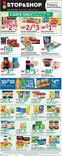 Catalogue Stop and Shop from 03/13/2020