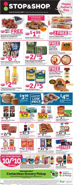 Catalogue Stop and Shop from 06/19/2020