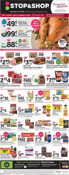 Catalogue Stop and Shop from 11/13/2020