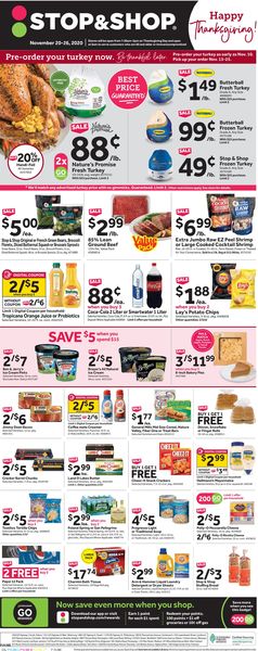 Catalogue Stop and Shop from 11/20/2020