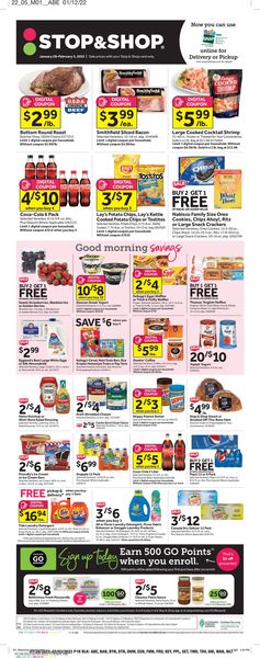 Catalogue Stop and Shop from 01/28/2022