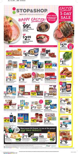 Catalogue Stop and Shop from 04/15/2022