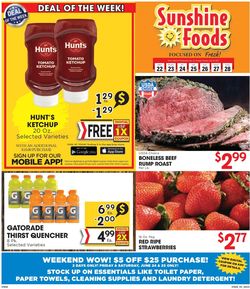 Current weekly ad Sunshine Foods