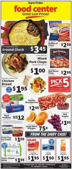 Catalogue Super Dollar Food Center from 02/23/2022