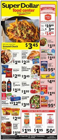 Catalogue Super Dollar Food Center from 11/02/2022