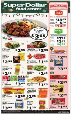 Current weekly ad Super Dollar Food Center