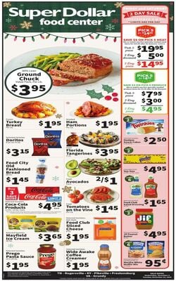 Catalogue Super Dollar Food Center from 12/04/2024