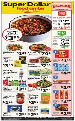 Catalogue Super Dollar Food Center from 02/26/2025