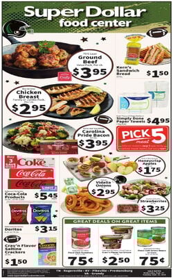 Current weekly ad Super Dollar Food Center