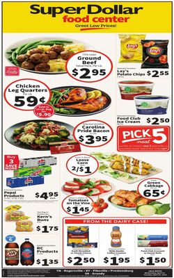 Catalogue Super Dollar Food Center from 04/24/2024