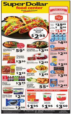 Current weekly ad Super Dollar Food Center