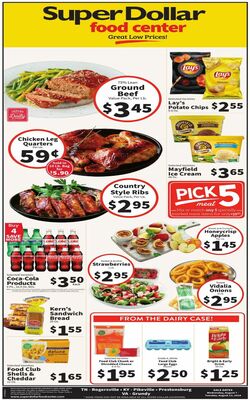 Catalogue Super Dollar Food Center from 08/07/2024