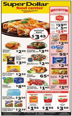 Catalogue Super Dollar Food Center from 08/14/2024