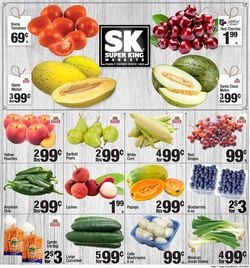 Catalogue Super King Market from 07/21/2021