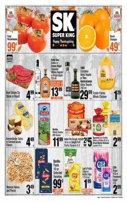 Current weekly ad Super King Market