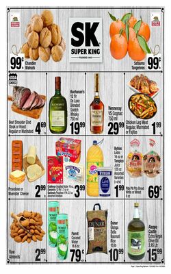 Catalogue Super King Market from 11/01/2023