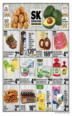 Catalogue Super King Market from 12/27/2023