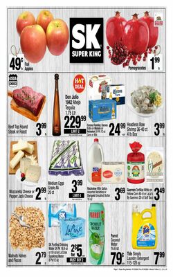 Catalogue Super King Market from 01/10/2024