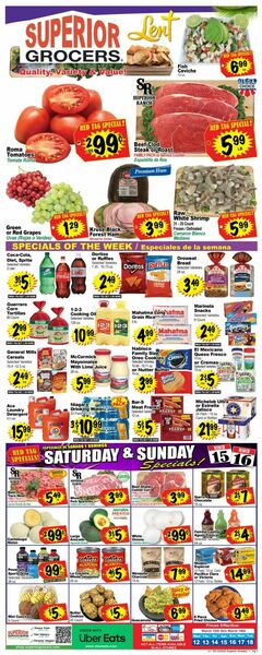 Catalogue Superior Grocers from 03/12/2025