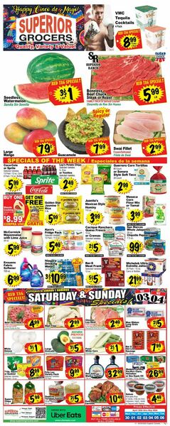 Current weekly ad Superior Grocers
