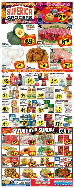 Catalogue Superior Grocers from 10/29/2025