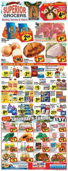Catalogue Superior Grocers from 12/10/2025