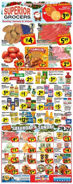 Catalogue Superior Grocers from 12/17/2025