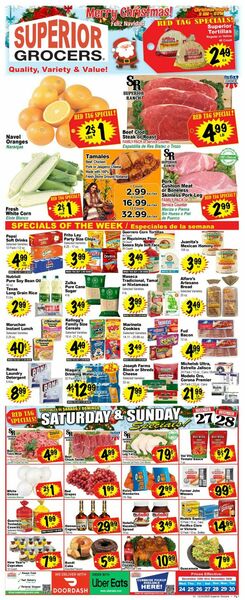 Current weekly ad Superior Grocers