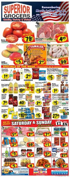 Catalogue Superior Grocers from 01/14/2026
