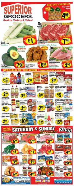 Catalogue Superior Grocers from 01/21/2026
