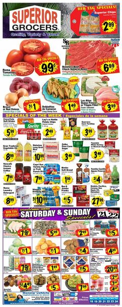 Catalogue Superior Grocers from 02/18/2026