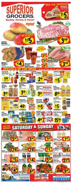 Catalogue Superior Grocers from 03/25/2026