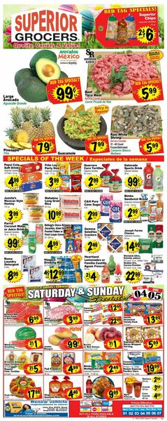 Catalogue Superior Grocers from 04/01/2026