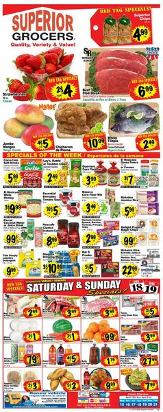 Catalogue Superior Grocers from 04/15/2026