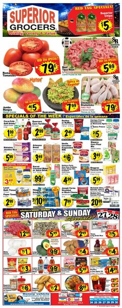 Catalogue Superior Grocers from 06/24/2026