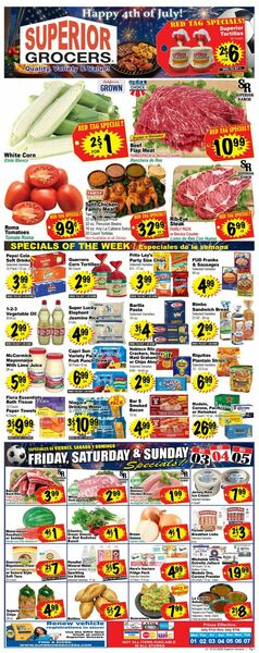 Catalogue Superior Grocers from 07/01/2026