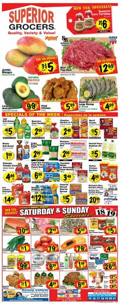 Catalogue Superior Grocers from 07/15/2026
